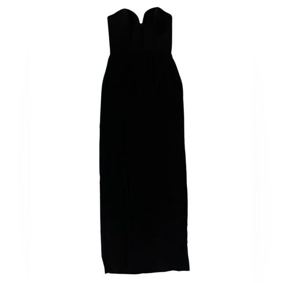 REVOLVE Amanda Uprichard Cherri Gown in Black Size Medium - Picture 5 of 12